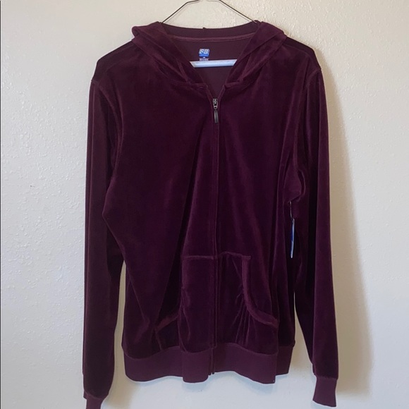 VELOUR MERLOT SORBET 2 piece Active Wear. - Picture 2 of 12